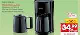 Filterkaffeemaschine Angebote von Severin bei Netto Marken-Discount Hoyerswerda für 34,99 €