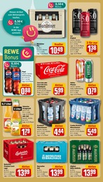 REWE Coca Cola im Prospekt REWE Coca Cola im Prospekt