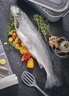 Saumon entier vidé en promo chez Intermarché Hyper Poitiers à 8,49 €