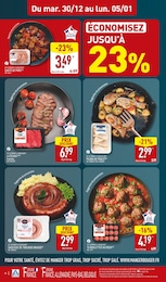 Offre Steak dans le catalogue Aldi du moment à la page 4