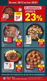 Viande Angebote im Prospekt "PROLONGEZ LES FÊTES AVEC ALDI !" von Aldi Viande Angebote im Prospekt "PROLONGEZ LES FÊTES AVEC ALDI !" von Aldi auf Seite 4