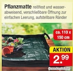 Pflanzmatte im aktuellen Zimmermann Prospekt