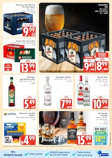 Bacardi im aktuellen E center Prospekt (Rostock) Bacardi im E center Prospekt "Top Angebote" mit 36 Seiten (Rostock)