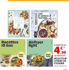 Sélection livres de cuisine - Super U Sélection livres de cuisine à 4,99 € dans le catalogue Super U