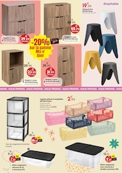 Promos Boîte De Rangement dans le catalogue "LA RENTRÉE SE PRÉPARE ICI !" de Maxi Bazar Boîte De Rangement en promo dans le catalogue Maxi Bazar à la page 12
