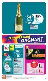 Promos Champagne dans le catalogue "SUPER U" de Super U Champagne en promo dans le catalogue Super U à la page 5