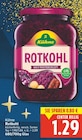 Rotkohl von Kühne für 1,29 € bei E center im Angebot Rotkohl von Kühne im aktuellen E center Prospekt