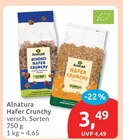 Hafer Crunchy von Alnatura für 3,49 € bei budni im Angebot Hafer Crunchy von Alnatura im aktuellen budni Prospekt