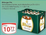 Pils Angebote von Bitburger bei GLOBUS St. Ingbert für 10,77 €