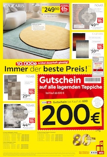 Teppichboden im aktuellen XXXLutz Möbelhäuser Prospekt (Reutlingen) Teppichboden im XXXLutz Möbelhäuser Prospekt "DEUTSCHLANDS GRÖSSTER SSV" mit 9 Seiten (Reutlingen)