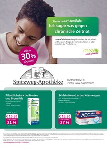 Aktueller mea - meine apotheke Prospekt für Calw mit  Seiten