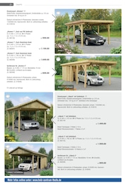 Carport Angebot im aktuellen Holz-Zentrum Theile Prospekt auf Seite 21