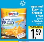 Back- oder Knusper-Frites im EDEKA Prospekt Back- oder Knusper-Frites von agrarfrost im aktuellen EDEKA Prospekt für 1,59 €