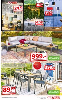 Gartenmöbel im Segmüller Prospekt "Highlight Angebote" mit 48 Seiten (München)
