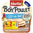 Blanc de poulet - HERTA - Carrefour à Aubervilliers Blanc de poulet - HERTA en promo chez Carrefour Aubervilliers à 2,29 €