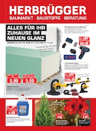 Herbrügger Prospekt für Kamen mit 16 Seiten Herbrügger Prospekt für Kamen: "BAUMARKT BAUSTOFFE BERATUNG", 16 Seiten, 25.10.2025 - 01.11.2025