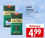 Jacobs Krönung bei famila Nordost im Prospekt "" für 4,99 €