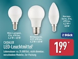Mini-Lampen im Angebot bei ALDI Nord in Magdeburg Mini-Lampen Angebote von CASALUX bei ALDI Nord Magdeburg für 1,99 €