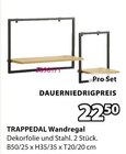 TRAPPEDAL Wandregal im JYSK Prospekt TRAPPEDAL Wandregal von im aktuellen JYSK Prospekt für 22,50 €
