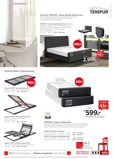 Matratze im XXXLutz Möbelhäuser Prospekt "DIE ZUKUNFT DES SCHLAFENS BEGINNT JETZT." mit 8 Seiten (Hannover)