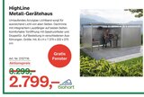 HighLine Metall-Gerätehaus bei BayWa AG im Munderkingen Prospekt für 2.799,00 €