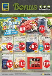 EDEKA Prospekt: "Aktuelle Angebote", 24 Seiten, 22.09.2025 - 27.09.2025