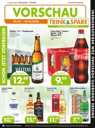 Trink und Spare Prospekt für Oberhausen: "IHR GETRÄNKEFACHMARKT", 5 Seiten, 02.10.2023 - 07.10.2023