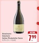 Edesheim Gelber Muskateller Secco bei EDEKA im Prospekt "" für 7,99 €