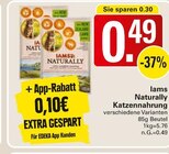 Naturally Katzennahrung Angebote von Iams bei WEZ Minden für 0,49 €