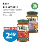Bio Fertiggerichte im V-Markt Prospekt Bio Eintöpfe von Eden im aktuellen V-Markt Prospekt für 2,49 €