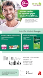 mea - meine apotheke Prospekt für München: "Unsere August-Angebote", 4 Seiten, 01.08.2026 - 31.08.2026