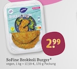 Brokkoli Burger Angebote von SoFine bei tegut Stuttgart für 2,99 €