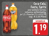 Aktuelle Coca Cola Angebote bei E center in Kleve Aktuelles Coca-Cola Angebot bei E center in Kleve ab 1,19 €