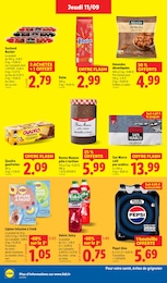 Prix et réduction Framboise dans le prospectus Lidl en cours Offre Framboise dans le catalogue Lidl du moment à la page 18