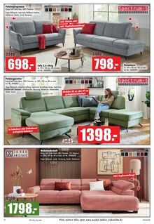 Sofa im Möbel Mahler Siebenlehn Prospekt "GÜNSTIGE MÖBEL GRATIS LIEFERN LASSEN!" mit 16 Seiten (Chemnitz)