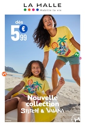 Catalogue La Halle "Nouvelle collection Stitch & Vaiana" à Héricourt et alentours, 1 page, 14/05/2025 - 01/06/2025