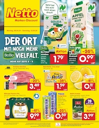 Netto Marken-Discount Prospekt "Aktuelle Angebote" für Ahaus, 54 Seiten, 08.04.2024 - 13.04.2024