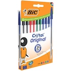 10 stylos bille ''Cristal'' - BIC en promo chez Carrefour Market 10 stylos bille ''Cristal'' - BIC dans le catalogue Carrefour Market