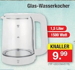 Aktuelles Glas-Wasserkocher Angebot bei Zimmermann in Hildesheim ab 9,99 €