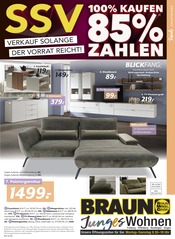 Regal im BRAUN Möbel-Center Prospekt in Rastatt Aktueller BRAUN Möbel-Center Prospekt mit Regal, "TRENDS ZUM MITNEHMEN", Seite 1