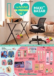 Promos Bureau dans le catalogue "LA RENTRÉE SE PRÉPARE ICI !" de Maxi Bazar Bureau en promo dans le catalogue Maxi Bazar à la page 1