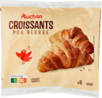 CROISSANTS PUR BEURRE AUCHAN - AUCHAN en promo chez Auchan Hypermarché CROISSANTS PUR BEURRE AUCHAN - AUCHAN dans le catalogue Auchan Hypermarché