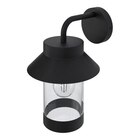 Applique** murale descendante Caprera E27 25W IP44 GoodHome noir - GoodHome dans le catalogue Castorama