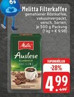 Filterkaffee Angebote von Melitta bei E center Bergkamen für 4,99 €