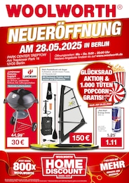Woolworth Prospekt für Berlin mit 8 Seiten Woolworth Prospekt für Berlin: "NEUERÖFFNUNG IN BERLIN", 8 Seiten, 28.05.2025 - 28.05.2025