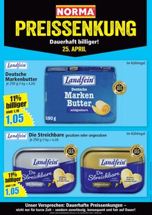Butter im aktuellen Norma Prospekt (Magdeburg) Butter im Norma Prospekt "Mehr fĂĽrs Geld" mit 28 Seiten (Magdeburg)