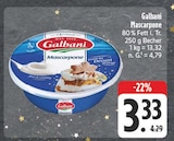 Mascarpone im E center Prospekt Mascarpone von Galbani im aktuellen E center Prospekt für 3,33 €