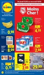 Catalogue Lidl à Sainte-Livrade-sur-Lot, avec 76 pages Prospectus Lidl à Sainte-Livrade-sur-Lot, "Moins Cher !", 76 pages, 13/02/2025 - 19/02/2025