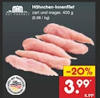Aktuelles Hähnchen-Innenfilet Angebot bei Netto Marken-Discount in Wolfsburg ab 3,99 €