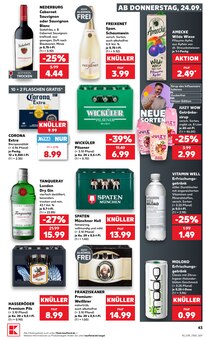 Bier im aktuellen Kaufland Prospekt (Eberswalde) Bier im Kaufland Prospekt "Hier bin ich richtig" mit 75 Seiten (Eberswalde)